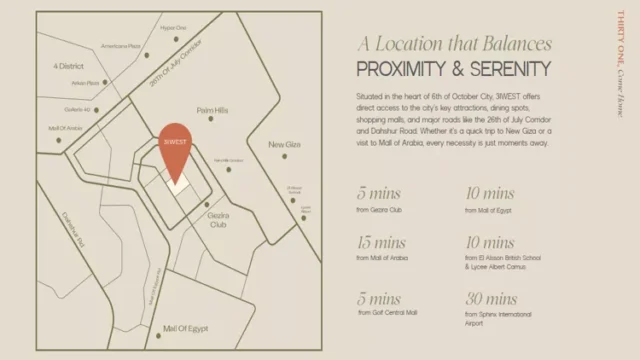 31 West October 6th of October City