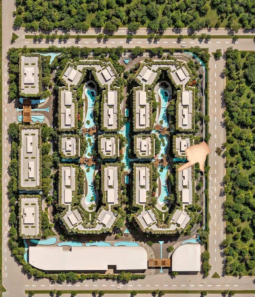 خريطة كمبوند جازورا التجمع الخامس مصر