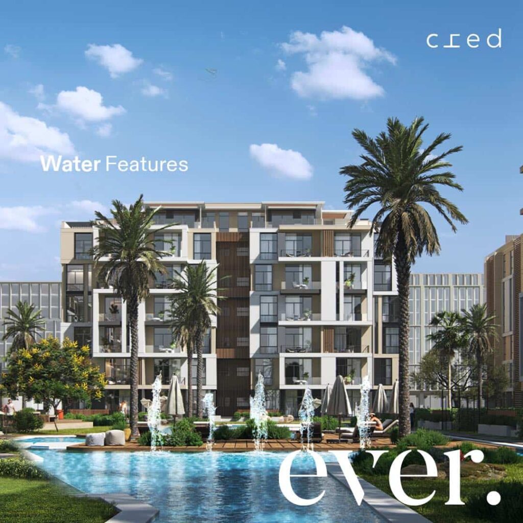 البحرات المائية فى كمبوند ايفر اكتوبر Ever October Compound