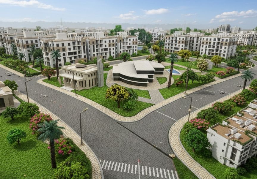 اللاند سكيب فى طبيعة 6 اكتوبر Tabeaa 6 October