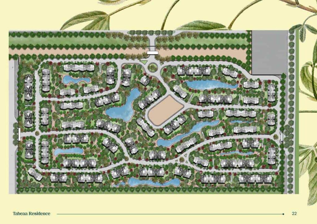 ماستر بلان مشروع طبيعة اكتوبر