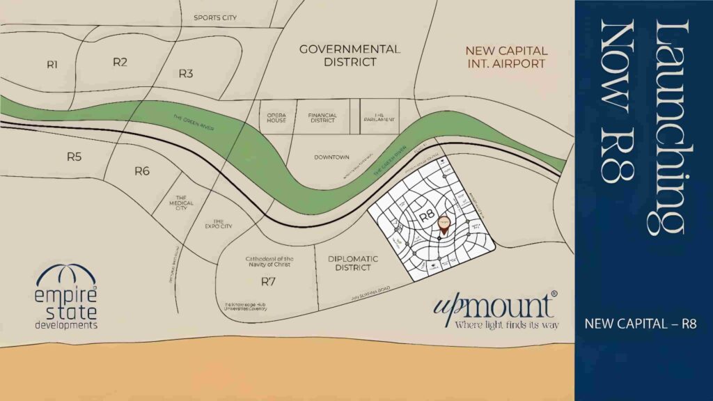 موقع أب ماونت العاصمة الإدارية Up mount New Capital