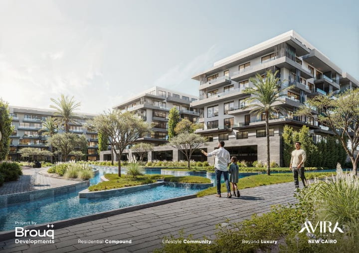Avira New Cairo. Avira Residence New Cairo.Brouq Developments Egypt.