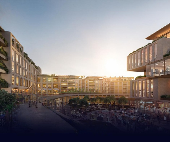 وجهات زجاجية رائعة يتميز بها مشر ع Sumou Boulevard Mostakbal City Paragon