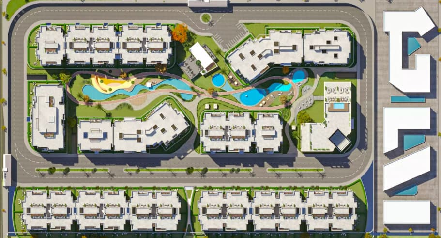 شقق للبيع في سولين بالتقسيط.