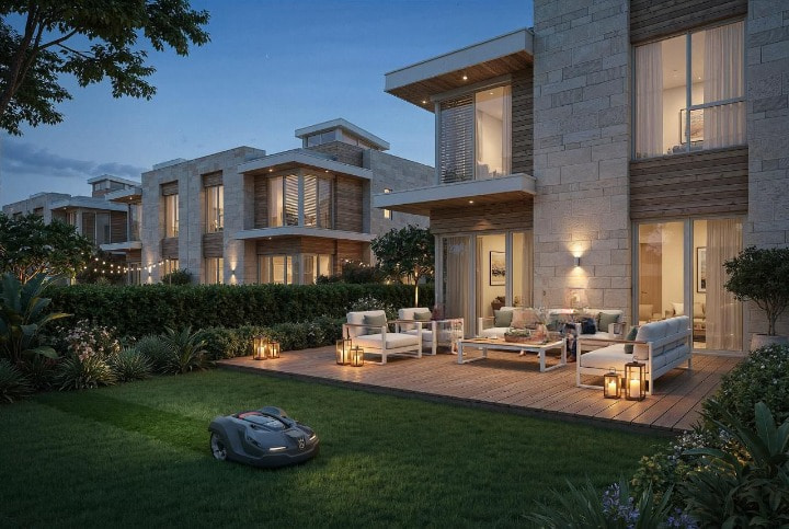 مشروع فيلاج دو لا كابيتال العاصمة الإدارية الجديدة Compound Village de La Capitale شركة بالم هيلز للتطوير العقاري