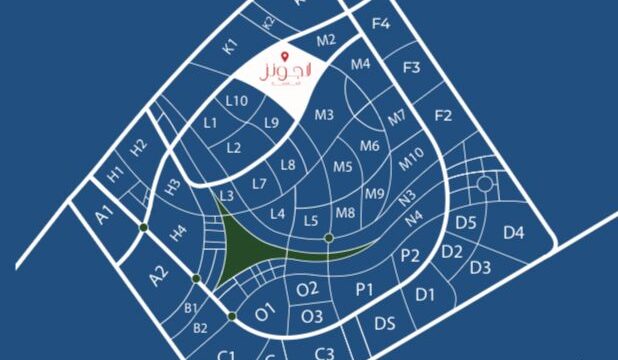 موقع كمبوند لاجونز العاصمة الإدارية على الخريطة Lagoons New Capital