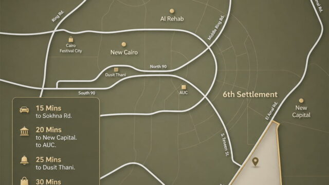 Valis location, Sixth Settlement