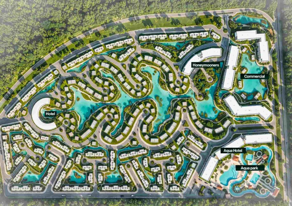 المخطط العام لـ قرية ات الساحل الشمالي At North Coast