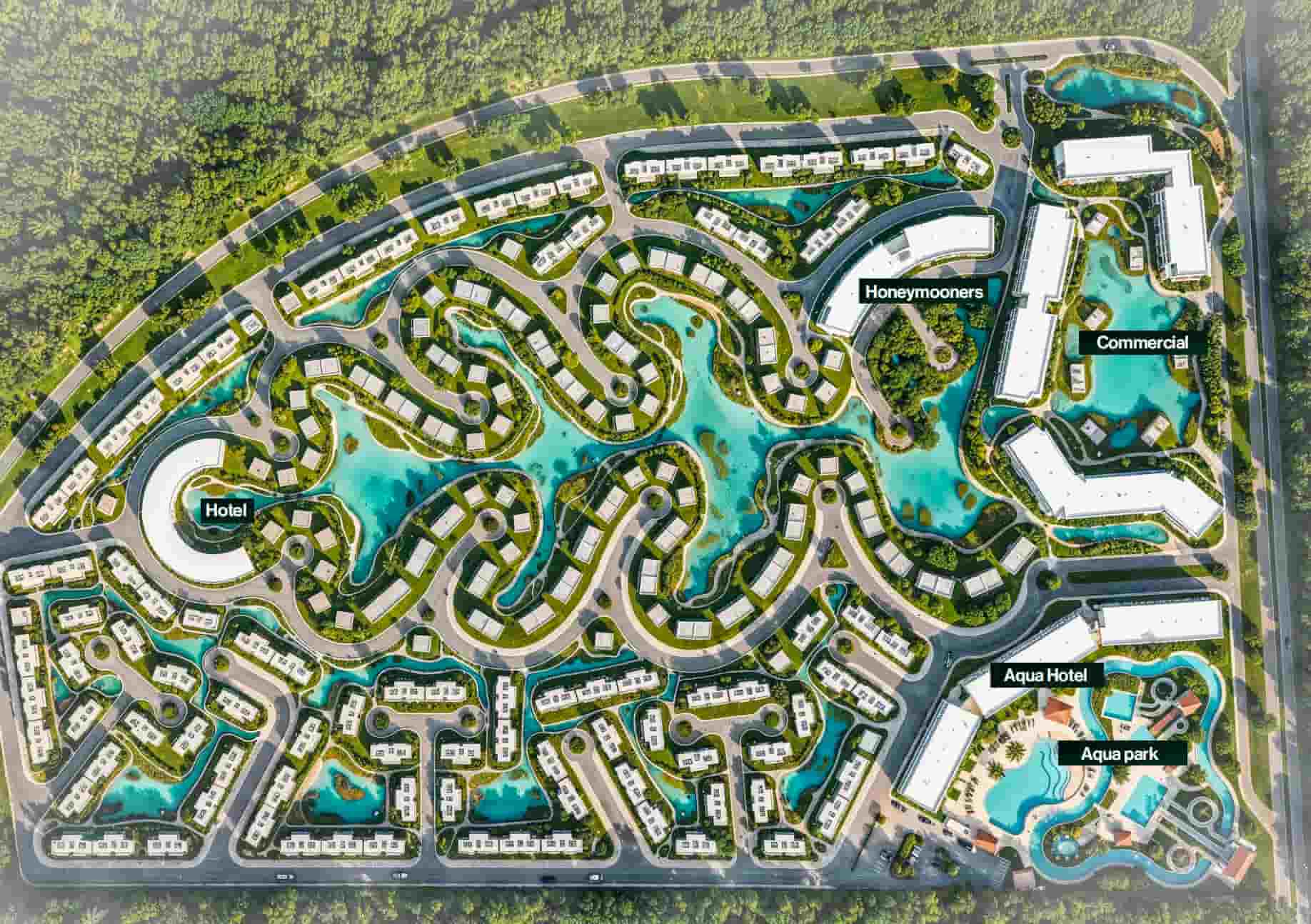 المخطط العام لـ قرية ات الساحل الشمالي At North Coast