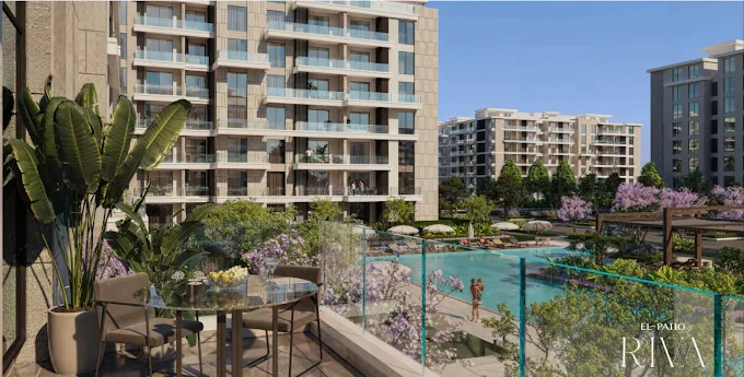 كمبوند El Patio Riva New Cairo لافيستا