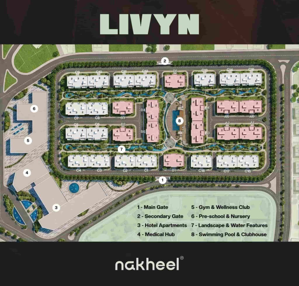 مخطط ليفين مدينة الشروق Livyn Compound El Shorouk