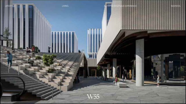 مول W55 واتر واي القاهرة الجديدة Waterway Mall