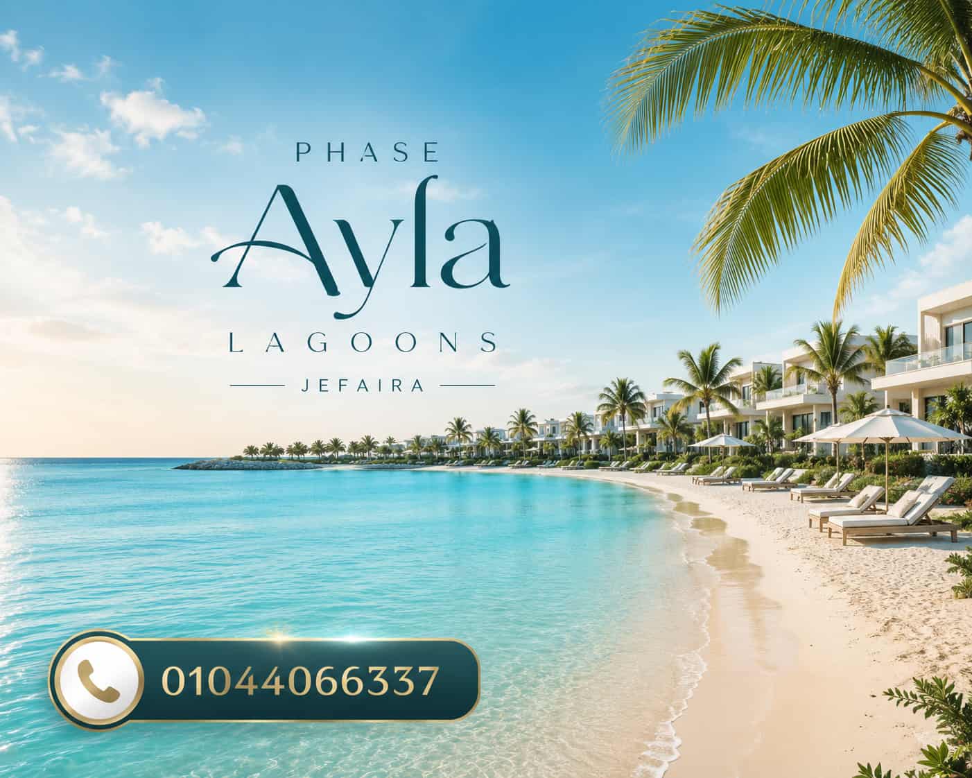 قرية ايلا لاجونز جيفيرا الساحل الشمالي Ayla Lagoons Village