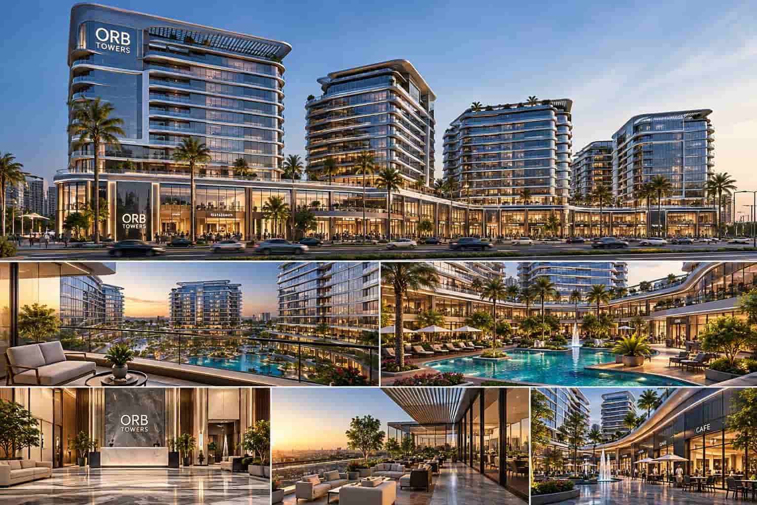 أبراج أورب الشيخ زايد Orb Towers El Sheikh Zayed